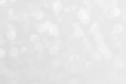 White bokeh lights effect, soft blurred background Stock Illustration