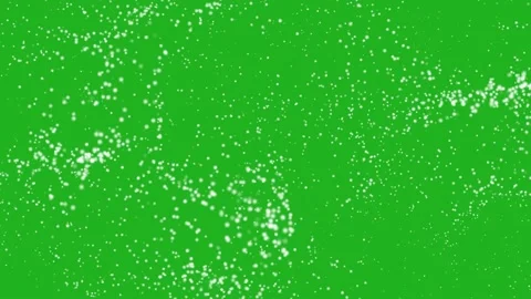 White bokeh lights motion graphics with green screen background Stock Footage 179409312