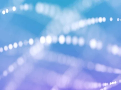 White Bokeh Particles Stock-Footage 73619699