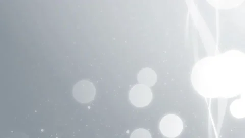 White Bokeh Wave on a white background. Stock Footage 221547589