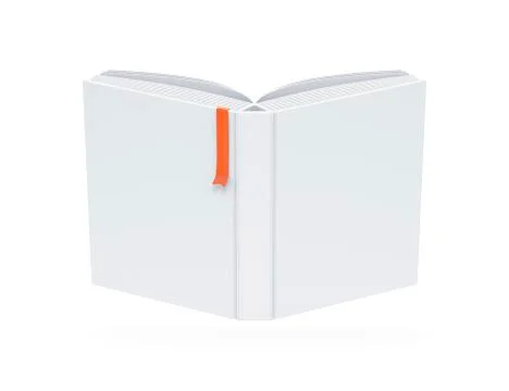White book. Stock Illustration