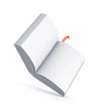 White book. Stock Illustration