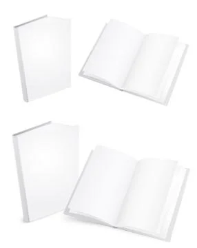 White books Stock Illustration