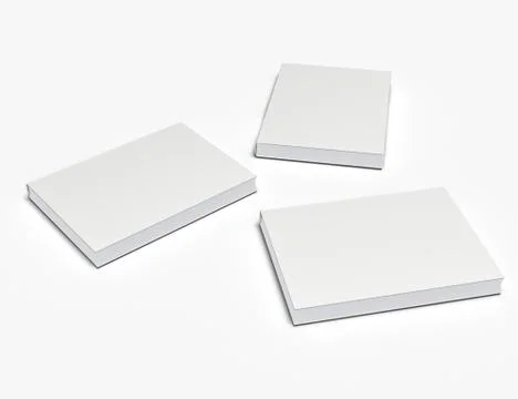 White books Stock Illustration