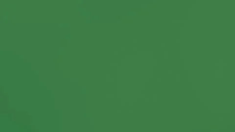 White border and clouds blur effect screen isolated on green screen background Stock Footage 336858564