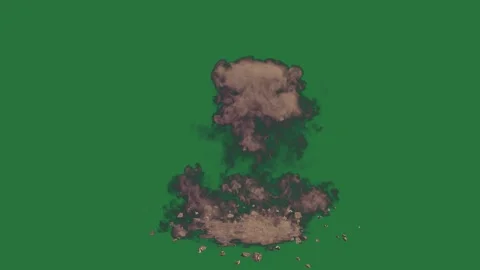White border and flower on screen cloud is floating in the air smoke coming Stock Footage 336893219