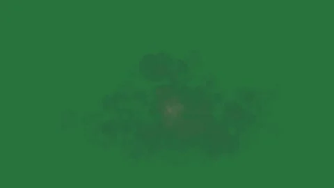 White border and screen an image of tree smoke coming out it black isolated Stock-Footage 336893211