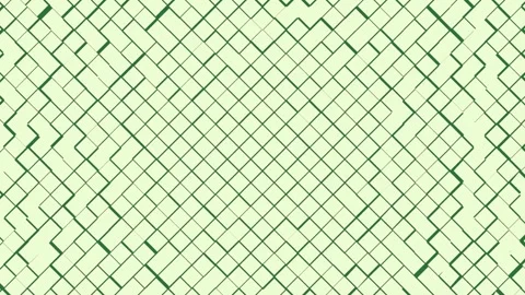 White border and squares geometric pattern screen small dots on it isolated on Stock Footage 336856223
