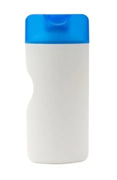 White bottle with clipping path Stock Photos