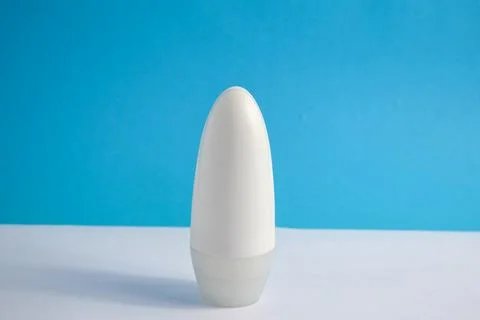 White bottle deodorant Stock Photos