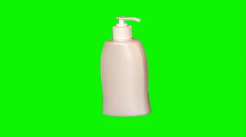 White bottle Stock Footage 43160433