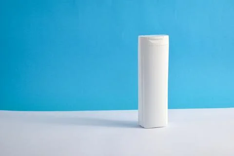 White Bottle shampoo Stock Photos