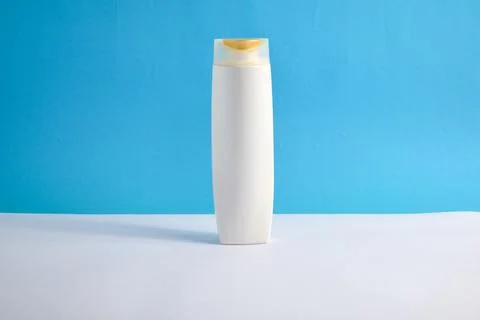 White Bottle shampoo Stock-Fotos