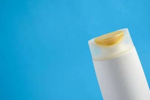White Bottle shampoo Stock Photos