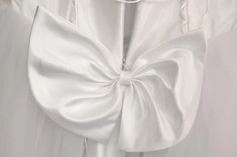 White bow Stock Photos