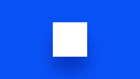 White box animation background for text and slide Stock Footage 242581950