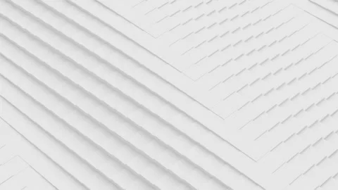 White box cubes, wave motion, corporate abstract background Stock Footage 278858828