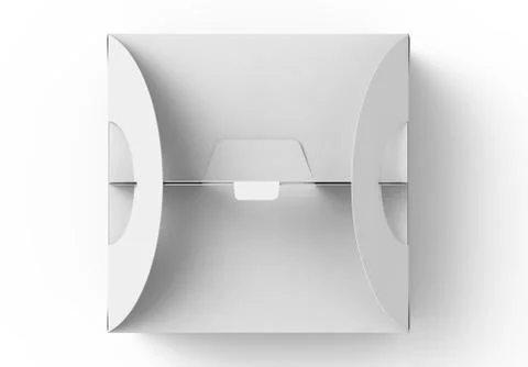 White box with handle Stock Illustration