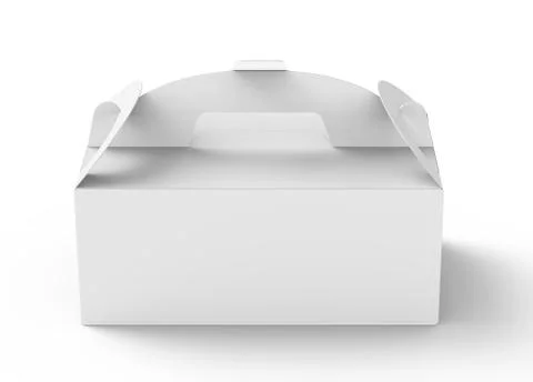White box with handle Stock Illustration