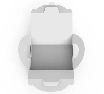 White box with handle Stock Illustration