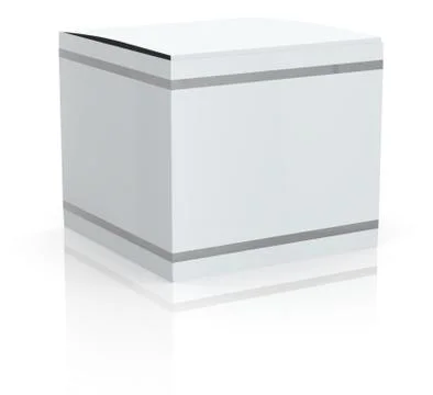 White box Stock Illustration