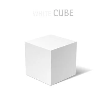 White box isolated Stock Illustration