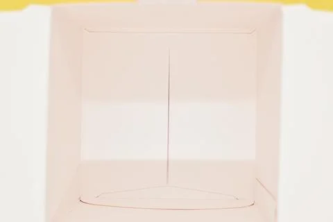 White box packaging, paper texture background 스톡 사진