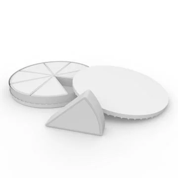 White box for processed cheese Stock Illustration