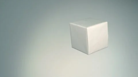 White box, Slow Motion Video stock 9299029