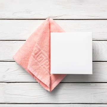 White box on white table Stock Photos