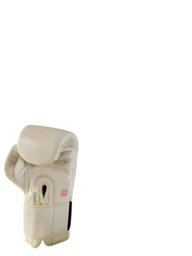 White Boxing Gloves Stock Photos