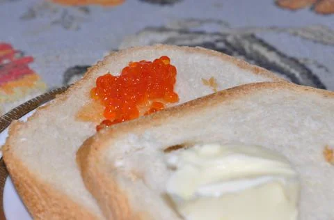 White bread on a board Stock-Fotos