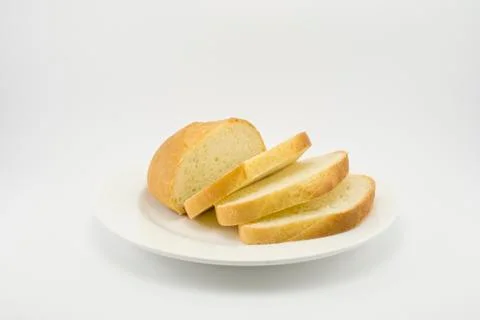 White bread chopped Stock Photos
