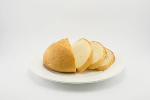 White bread chopped Stock Photos