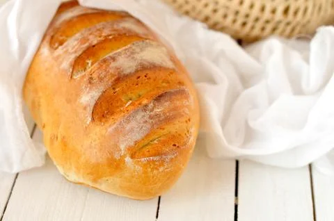 White Bread, copy space for your text Fotos de archivo