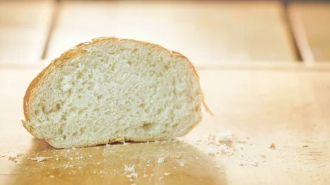 White Bread Stock Footage 81684877