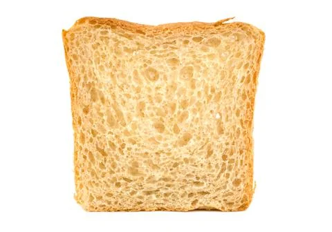 White bread isolated Stock Photos