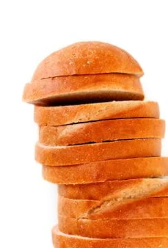 White bread Foto stock