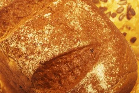 White bread Stock Photos