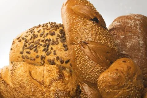 White bread Stock Photos