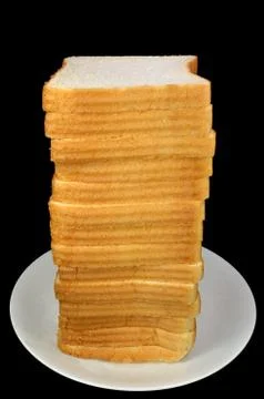 White bread Stock Photos