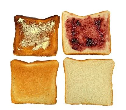 White bread Stock Photos