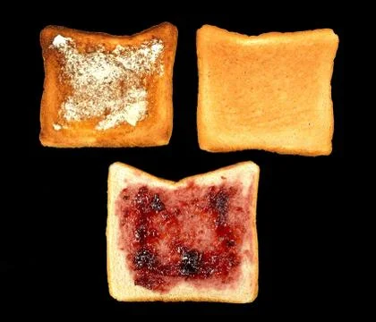 White bread Stock Photos