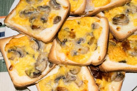 White bread Stockfoto's