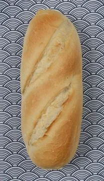 White bread roll 스톡 사진