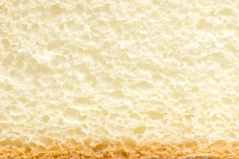 White bread slice texture (with crust) Stock Photos