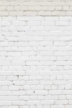 White brick background Stock Photos