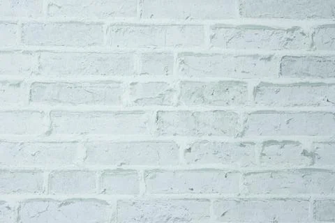 White brick background texture Stock Photos