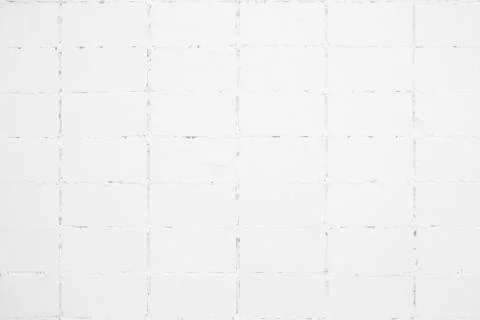 White Brick Block Wall Texture Background. Stock Photos