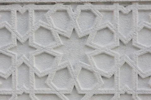 White  brick Foto stock